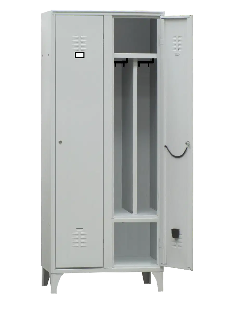 Armadio Spogliatoio Con Tramezza e Porta Scarpe