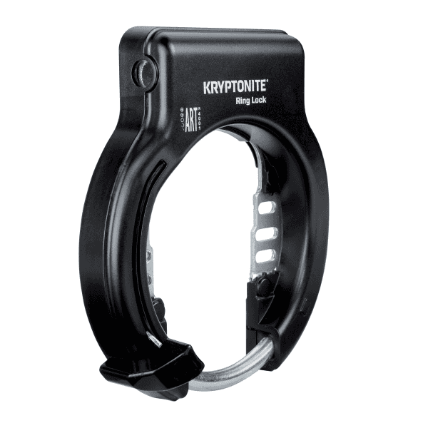 Lucchetto Arco Al Telaio Ring Lock Montaggio Diretto Tramite Viti - Nero