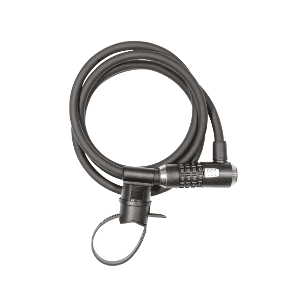 Lucchetto Cavo Spirale Kryptoflex 1218 Combo - Nero
