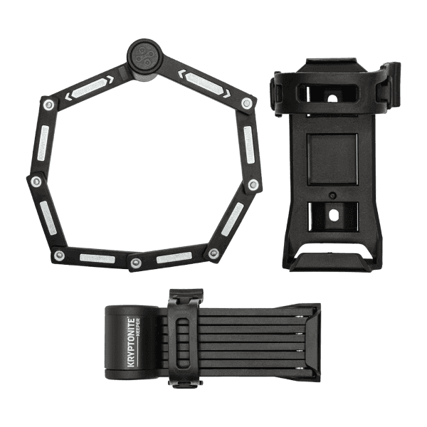 Lucchetto Pieghevole Mini Keeper - Nero