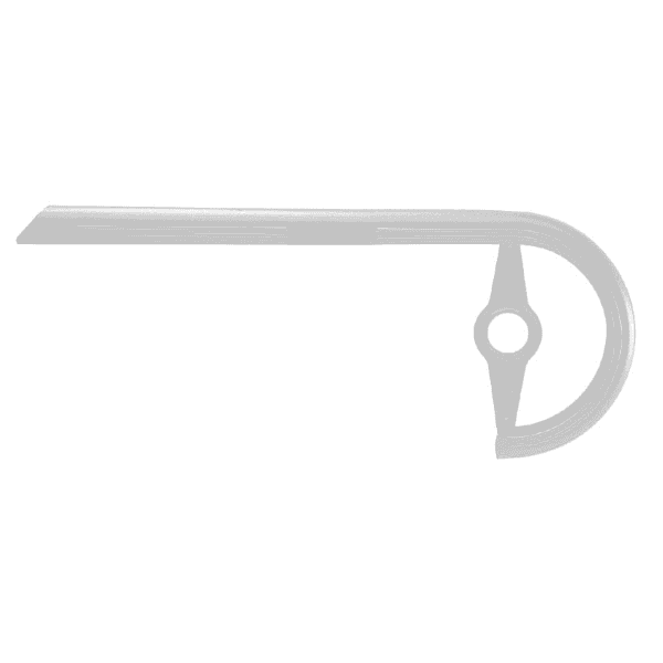 Carter Acciaio Striscia Made In Italy - Per Guarniture Da 46 A 48 Denti Argento
