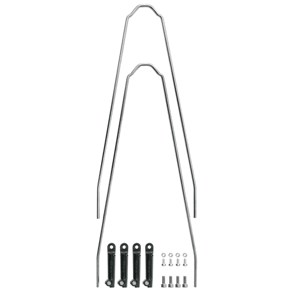 Kit Aste Standard Per Parafanghi Velo 47 Trekking - Argento