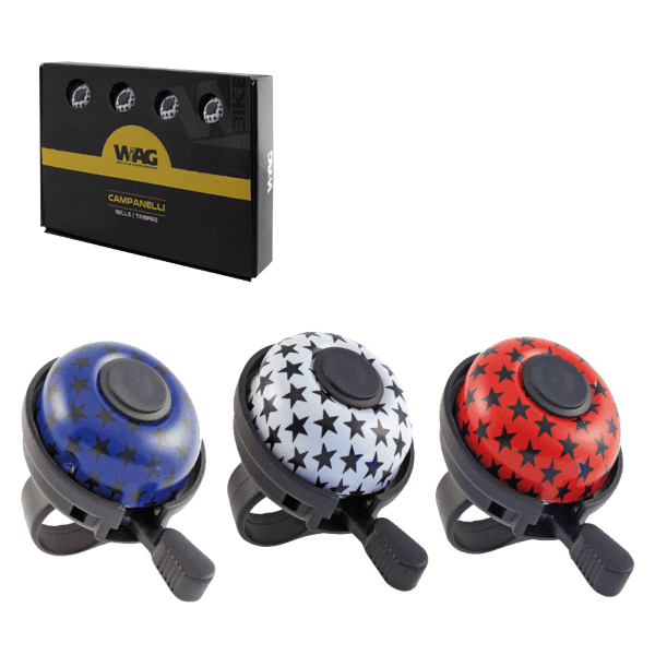 Campanello Stars - Scatola Espositore 12 Pezzi